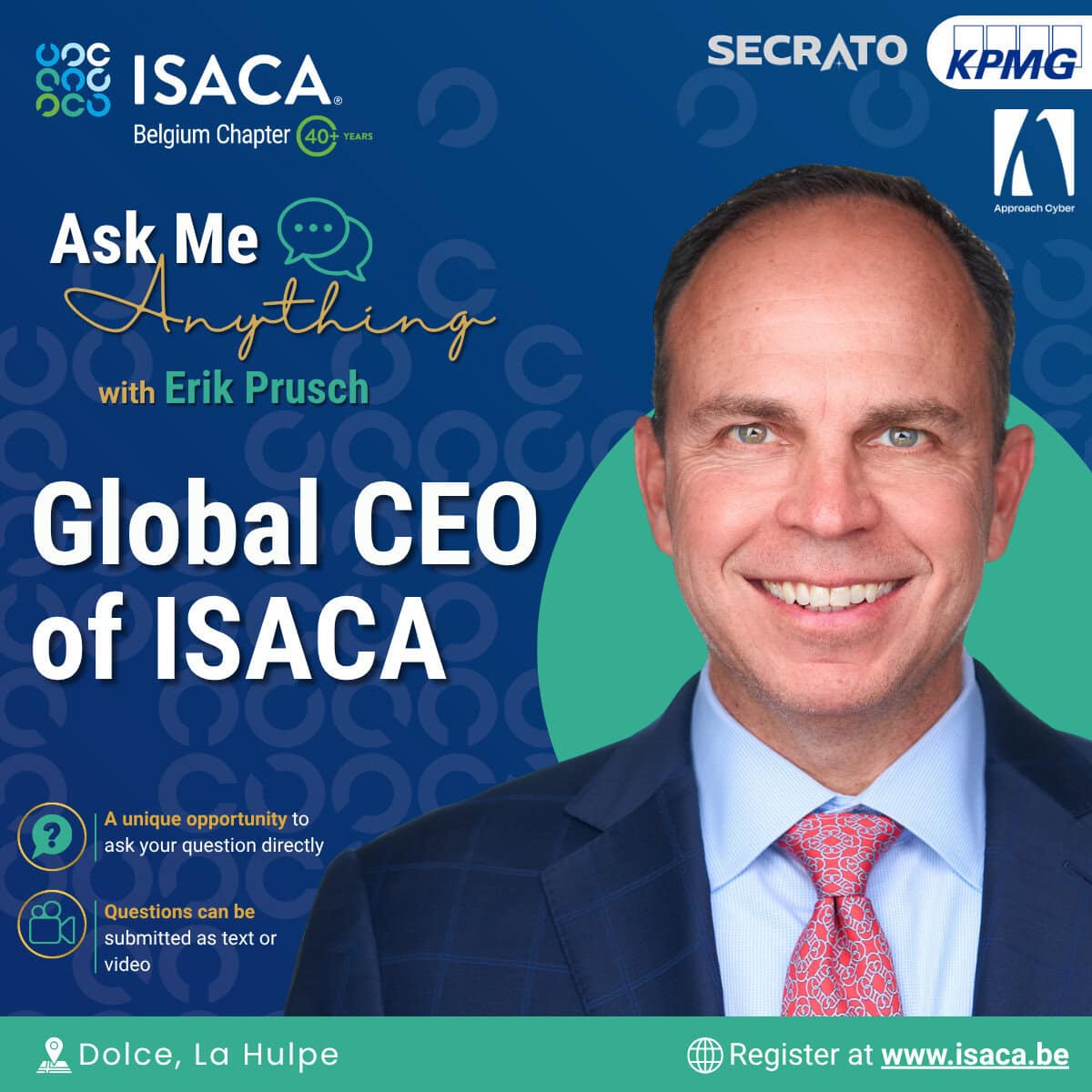 40-Year Celebration ISACA Belgium Chapter 4 AMA