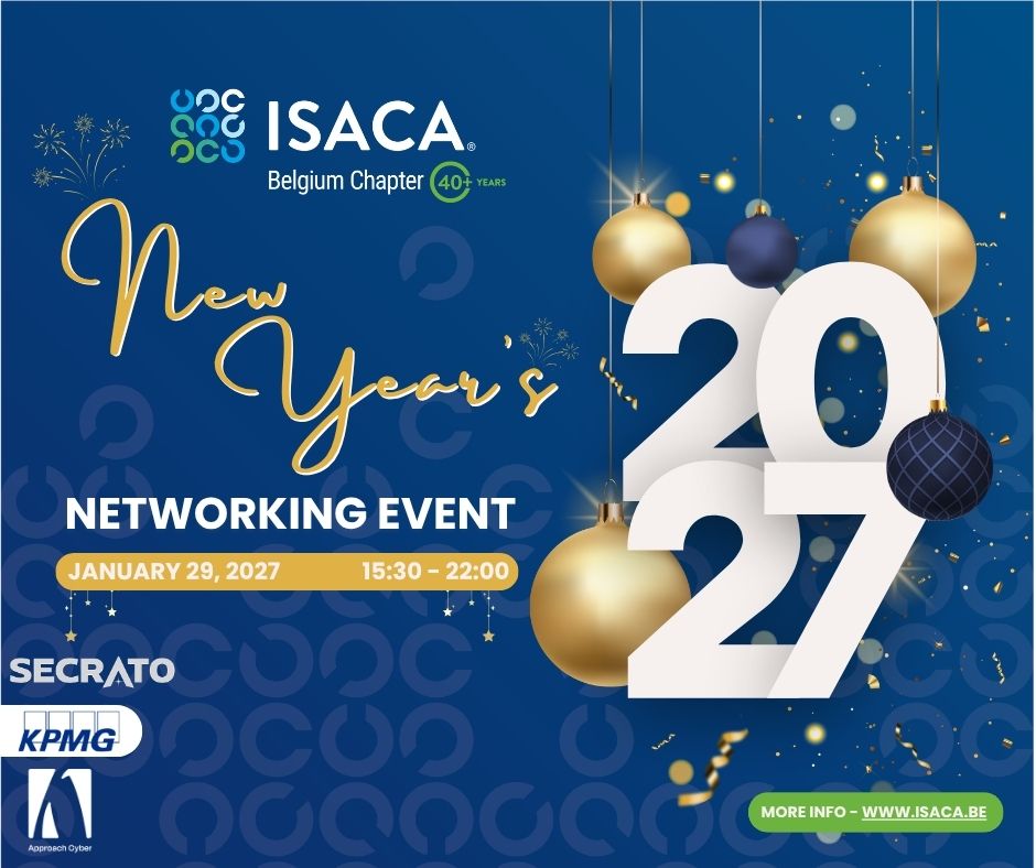 New Year Networking Event 2027 by ISACA Belgium Chapter 2 NYE 1