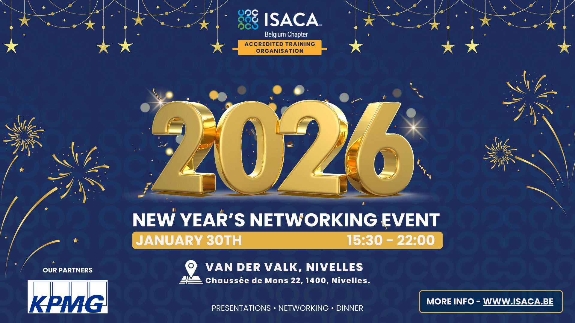New Year Networking Event 2026 by ISACA Belgium Chapter 2 NYE 2 1 2